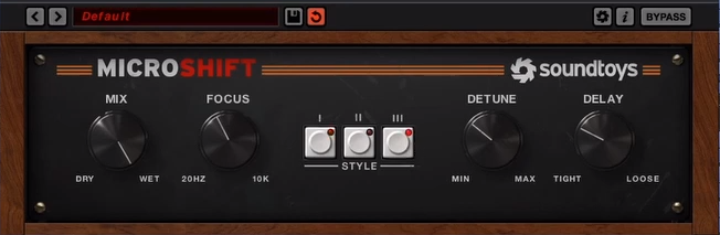 RP Blog - SoundToys Microshift Plugin - Vocal Widening 